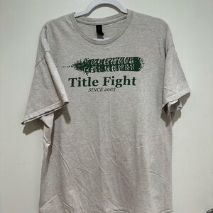 Title fight band T